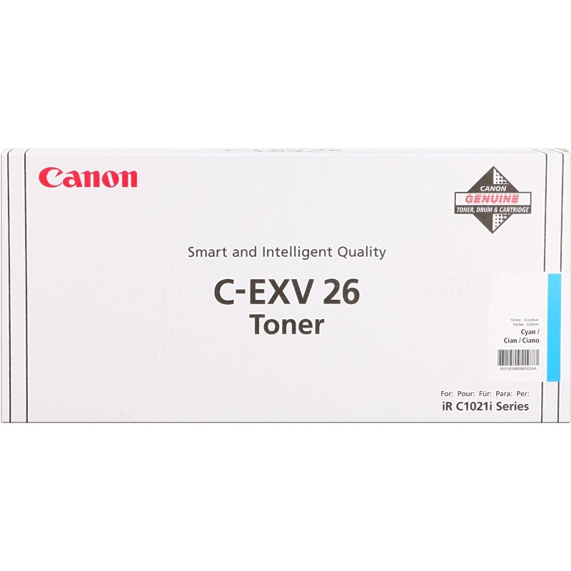 Canon Toner cyan C-EXV26c (1659B006) Canon Toner cyan C-EXV26c (1659B006)