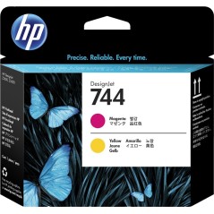 ✅ HP Tête d'impression 744 (F9J87A) Magenta / Jaune couleur Magenta/jaune en stock