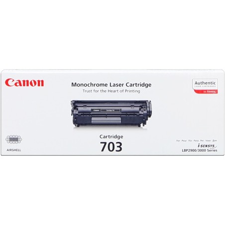 ✅ Canon Toner noir 703 (7616A005) couleur Noir en stock