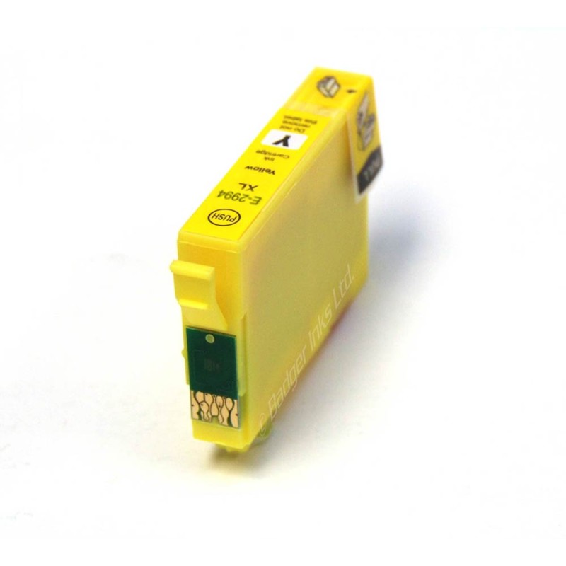 Cartouche compatible EPSON T29XL jaune Cartouche compatible EPSON T29XL jaune