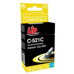 ✅ Cartouche encre UPrint compatible CANON CLI-521C cyan couleur cyan en stock