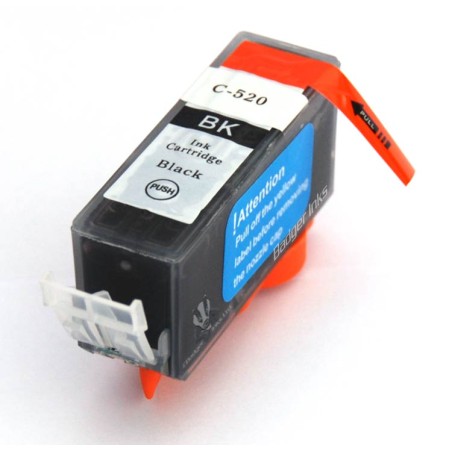 ✅ Cartouche compatible CANON PGI-520BK noir couleur Noir en stock