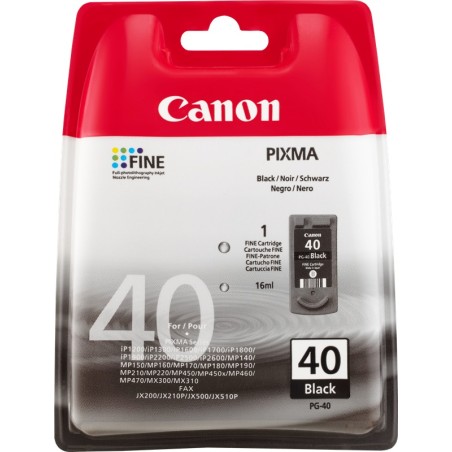 ✅ Canon cartouche encre PG-40 noir couleur Noir en stock