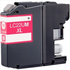 ✅ Cartouche compatible BROTHER LC-22U Magenta couleur magenta en stock