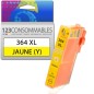 Cartouche compatible HP 364 XL Jaune