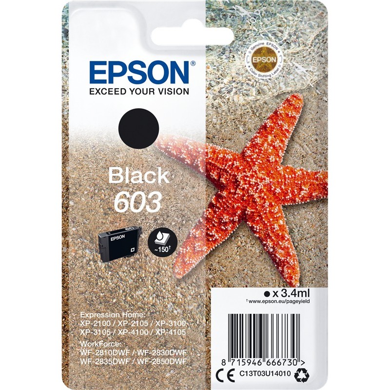 Epson cartouche encre 603 noir