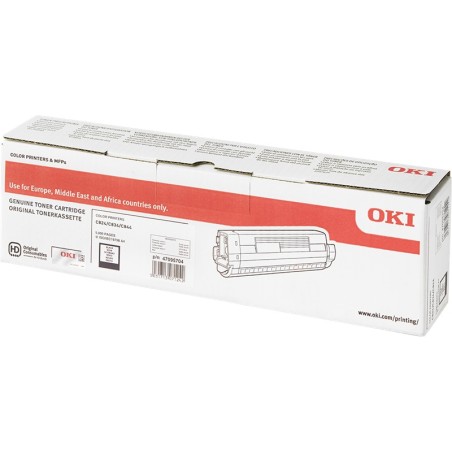✅ OKI toner 47095704 noir couleur Noir en stock