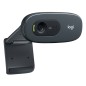 Logitech C270 Webcam HD 720p - 3Mpx - USB 2.0 - Microphone intégré - Angle de vision 60º Logitech C270 Webcam HD 720p - 3Mpx - USB 2.0 - Microphone intégré - Angle de vision 60º