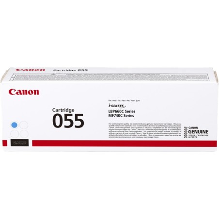 ✅ Canon toner 055 C cyan couleur cyan en stock