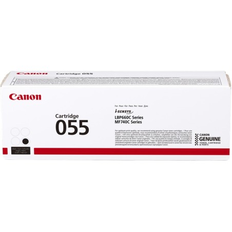 ✅ Canon toner 055 BK noir couleur Noir en stock