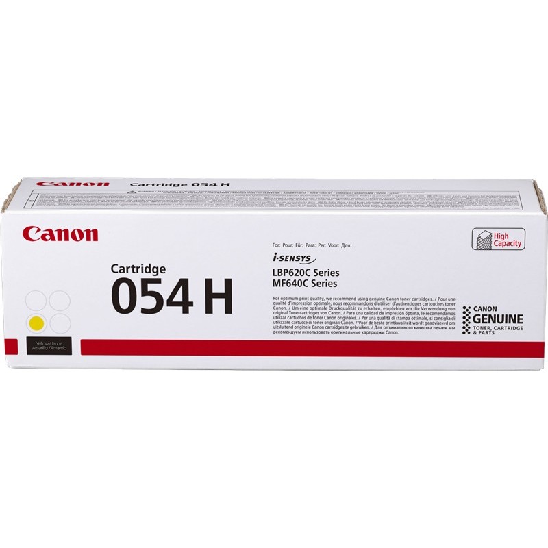 Canon 054 HY XL Toner jaune
