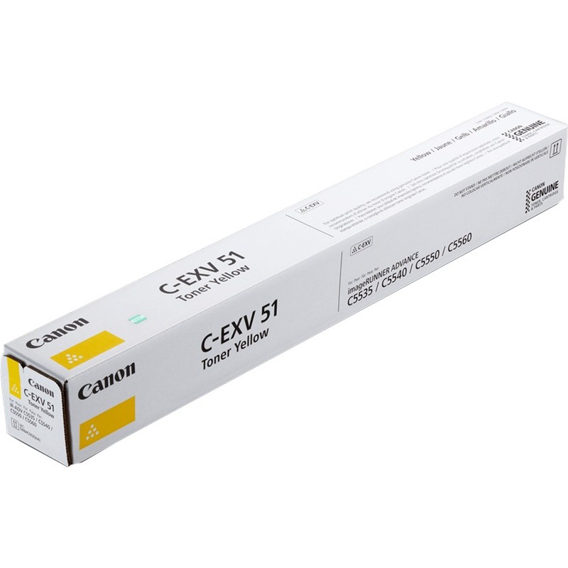 Canon Toner jaune C-EXV51y (0484C002)
