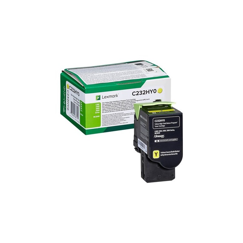 Lexmark toner C232HY0 XL jaune