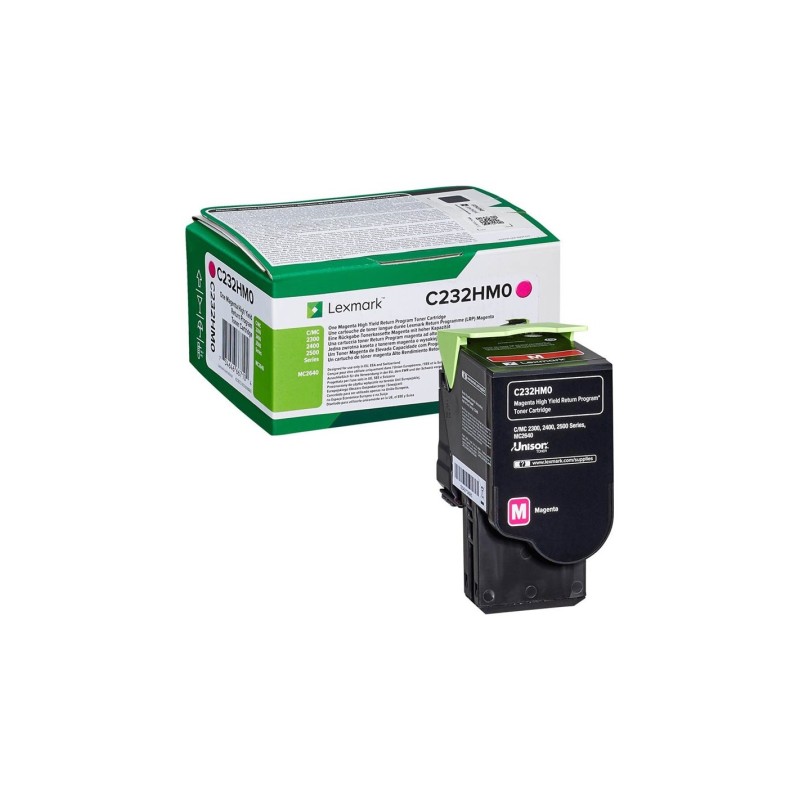 Lexmark toner C232HM0 XL magenta Lexmark toner C232HM0 XL magenta