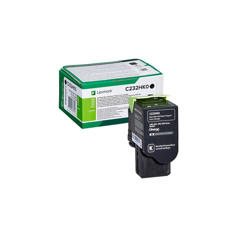 Lexmark toner C232HK0 XL noir