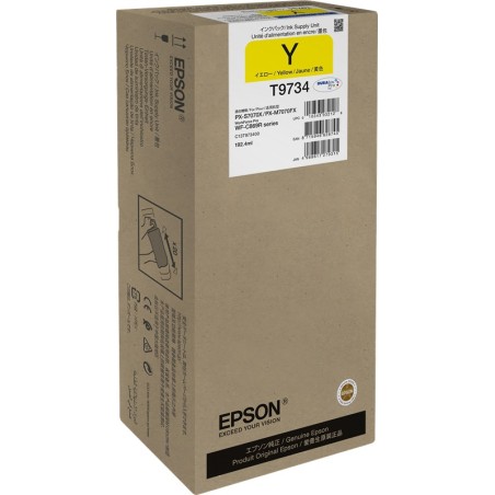 ✅ Epson cartouche encre T9734 (C13T973400) jaune couleur jaune en stock