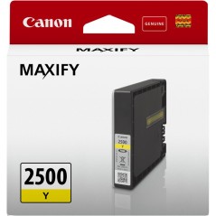 ✅ Canon Cartouche encre PGI-2500y jaune couleur jaune en stock