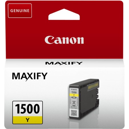 ✅ Canon Cartouche encre PGI-1500y (9231B001) Jaune couleur jaune en stock