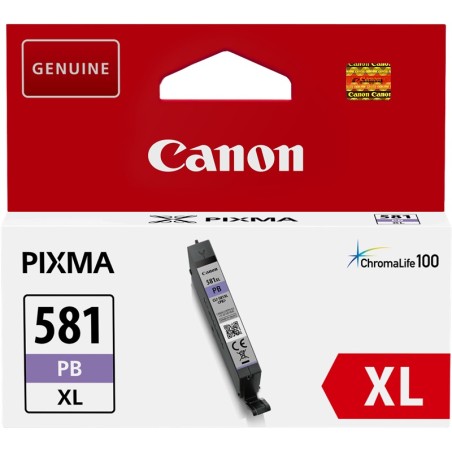✅ Canon cartouche encre CLI-581 XL PB Bleu Photo couleur bleu en stock