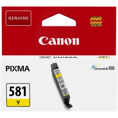 ✅ Canon cartouche encre CLI-581 Y Jaune couleur jaune en stock