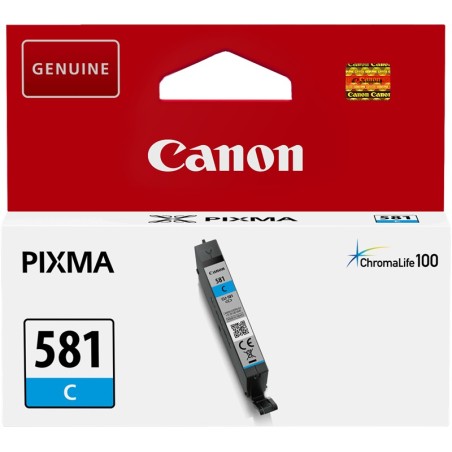 ✅ Canon cartouche encre CLI-581 C Cyan couleur cyan en stock