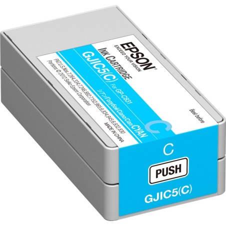 ✅ Epson cartouche encre GJIC5(C) (C13S020564) cyan couleur cyan en stock
