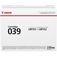 ✅ Canon toner noir 039 couleur Noir en stock