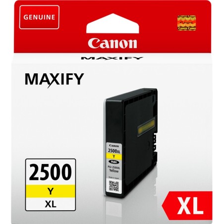 ✅ Canon Cartouche encre PGI-2500y XL jaune couleur jaune en stock