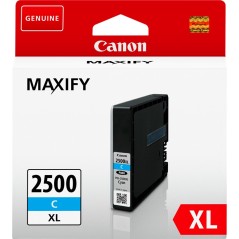 ✅ Canon Cartouche encre PGI-2500c XL Cyan couleur cyan en stock
