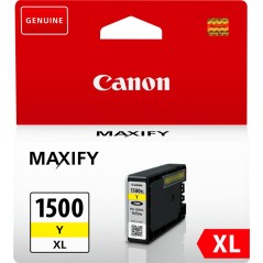 ✅ Canon Cartouche encre PGI-1500y XL (9195B001) jaune couleur jaune en stock
