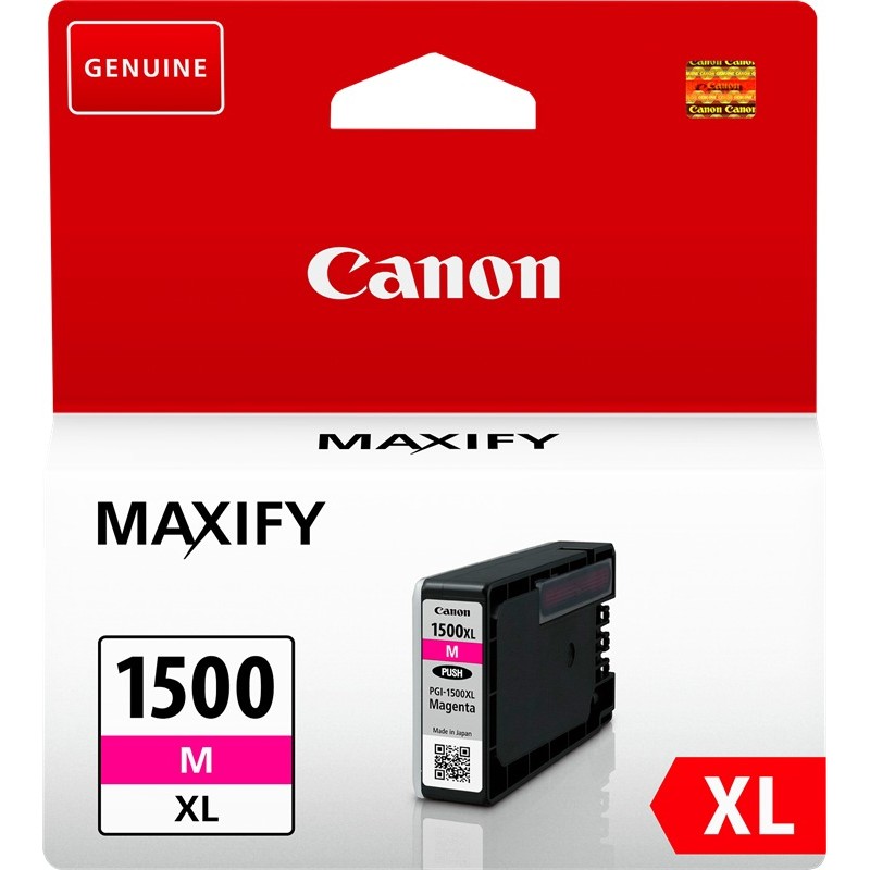 Canon Cartouche encre PGI-1500m XL (9194B001) magenta Canon Cartouche encre PGI-1500m XL (9194B001) magenta