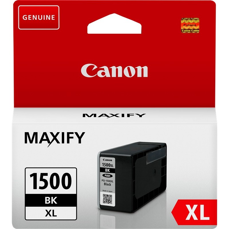 Canon Cartouche encre PGI-1500bk XL (9182B001) noir Canon Cartouche encre PGI-1500bk XL (9182B001) noir