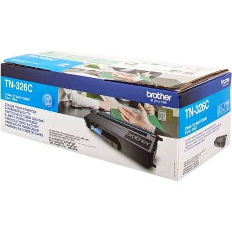 ✅ Brother TN-326C Toner cyan couleur cyan en stock