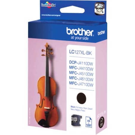 ✅ Brother LC-127XLBK noir couleur Noir en stock