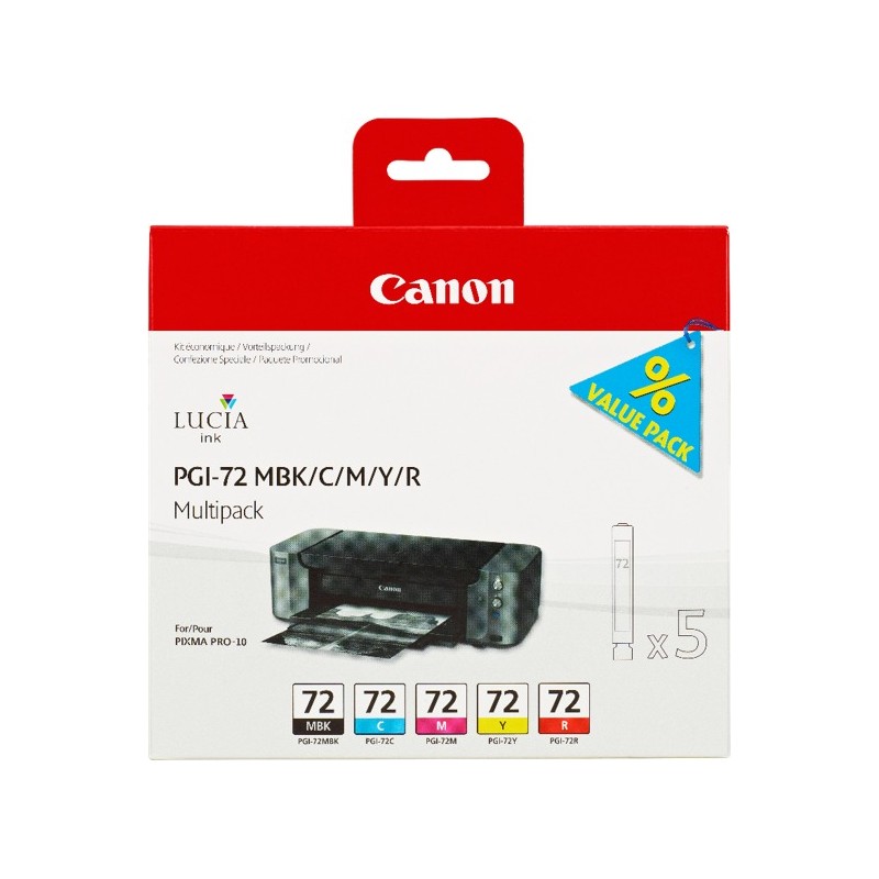 Canon MultiPack PGI-72 couleur (6402B009)