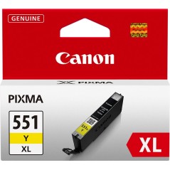 ✅ Canon cartouche encre CLI-551 XL jaune couleur jaune en stock