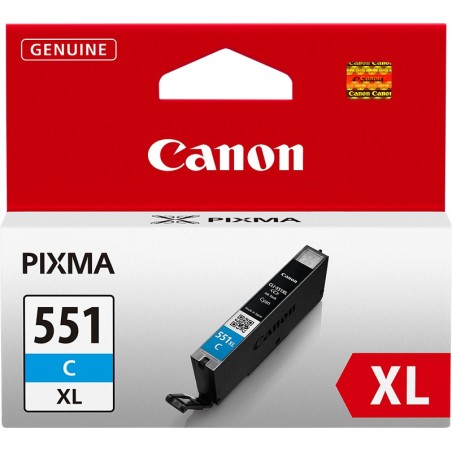 ✅ Canon cartouche encre CLI-551 XL cyan couleur cyan en stock