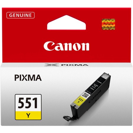 ✅ Canon cartouche encre CLI-551 Y jaune couleur jaune en stock