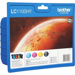 ✅ Brother Pack LC1100 XL Haute capacité couleur pack en stock