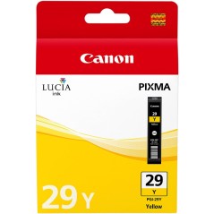 ✅ Canon cartouche encre PGI-29Y jaune couleur jaune en stock