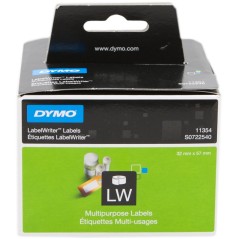 ✅ DYMO S0722540 (11354) Etiquettes multi-usages couleur Blanc en stock