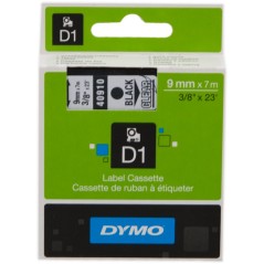 ✅ DYMO S0720670 (40910) Ruban Noir sur transparent couleur Noir/transparent en stock