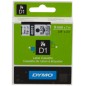DYMO S0720670 (40910) Ruban Noir sur transparent