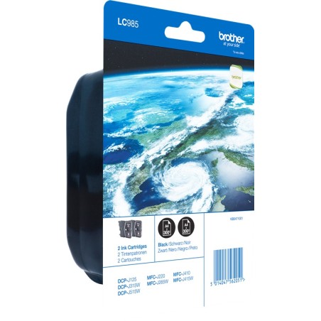 ✅ Brother Pack 2 LC985BK noir couleur Noir en stock