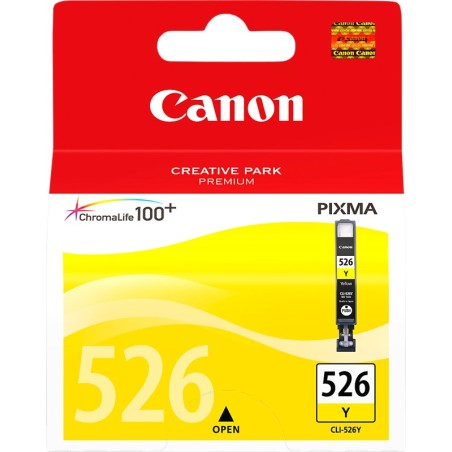 ✅ Canon cartouche encre CLI-526 Y jaune couleur jaune en stock