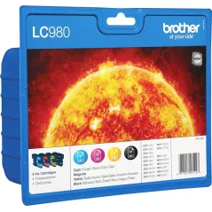 Brother Pack LC980 4 cartouches