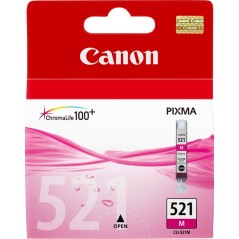 ✅ Canon cartouche encre CLI-521M magenta couleur magenta en stock