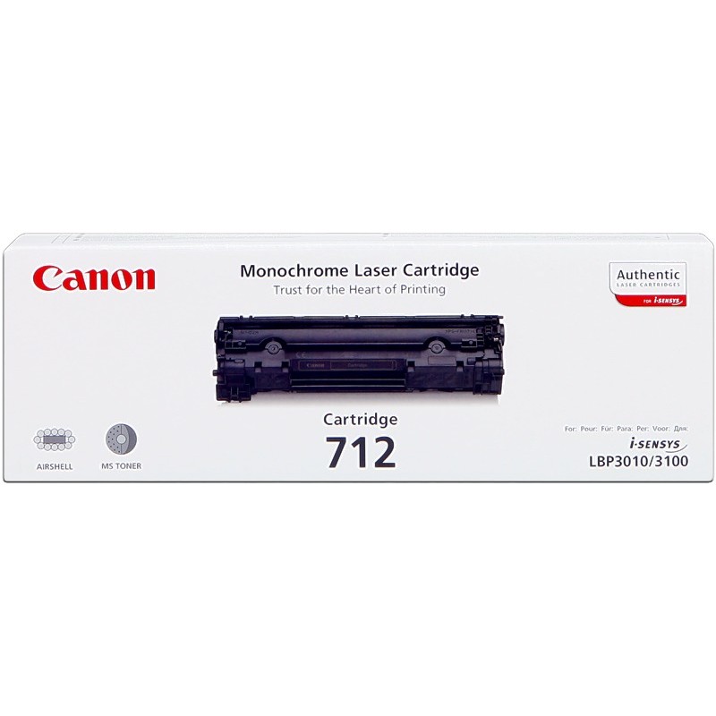Canon Toner noir 712 (1870B002) Canon Toner noir 712 (1870B002)