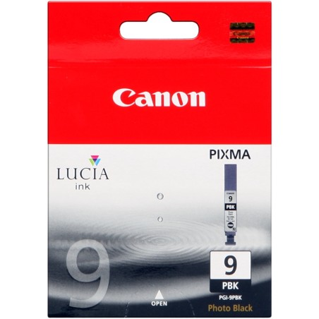 ✅ Canon Cartouche encre PGI-9pbk (1034B001) noir photo couleur noir photo en stock