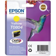 ✅ Epson cartouche encre T0804 jaune couleur jaune en stock